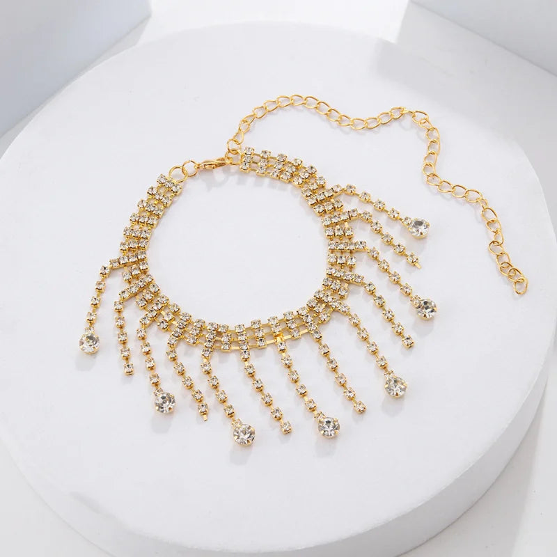 Starlit Drape Anklet