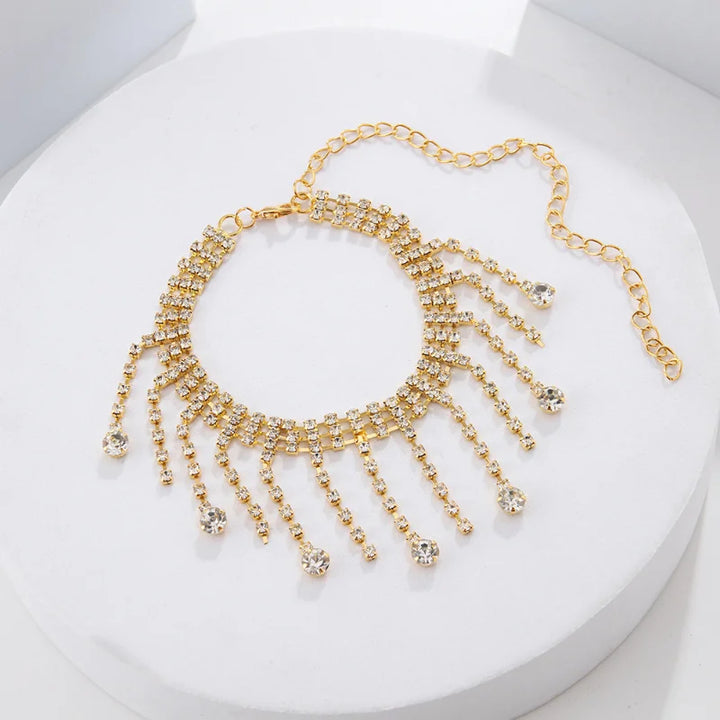 Starlit Drape Anklet