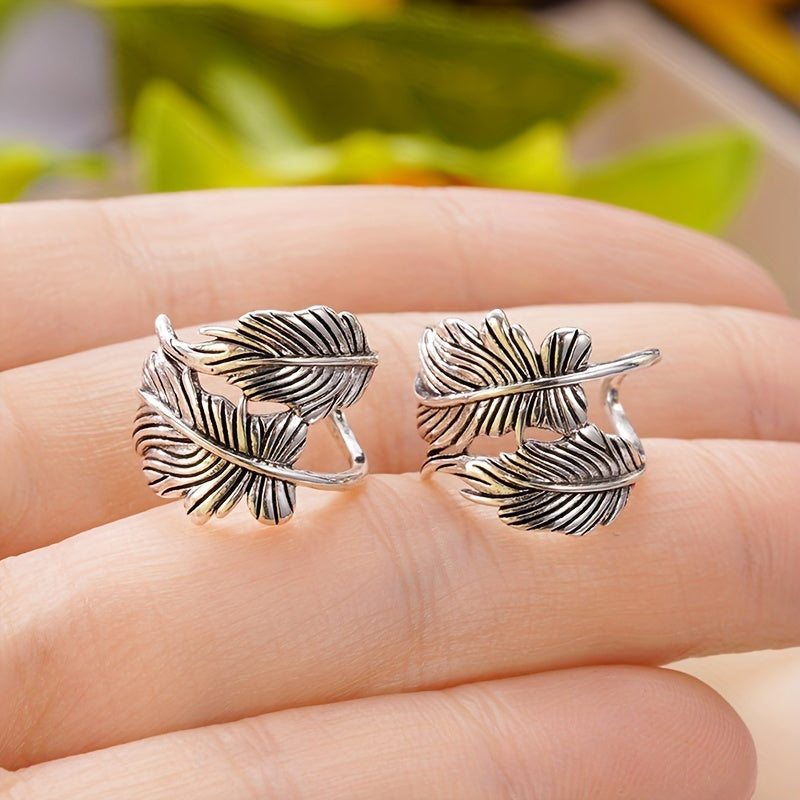 Mistral Leaf Ear Cuff
