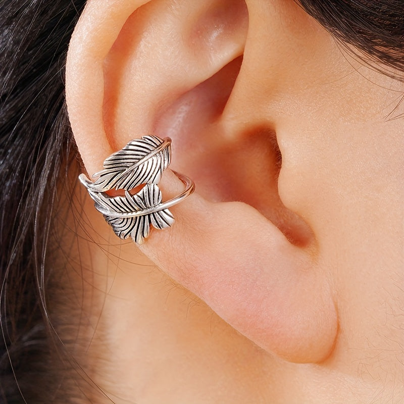 Mistral Leaf Ear Cuff