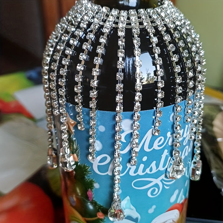 Crystal Fringe Bottle Crown