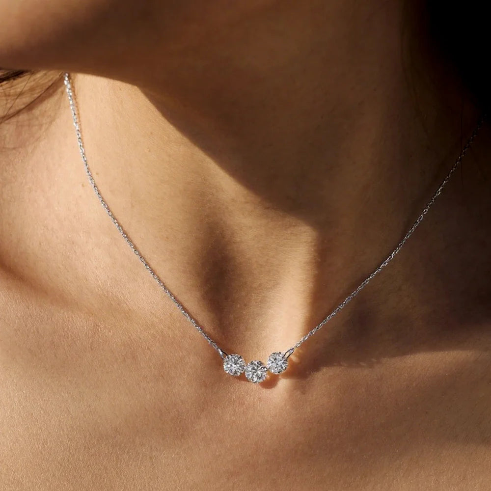 Three Wishes Crystal Necklace