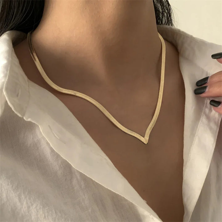 Velisse Snake Chain Necklace