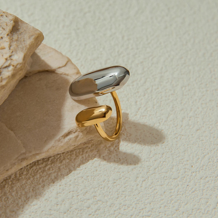 Duo Drop Ring