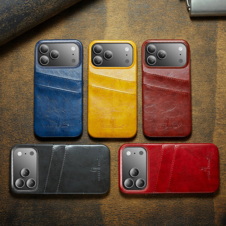 Midtown Leather iPhone Card Case