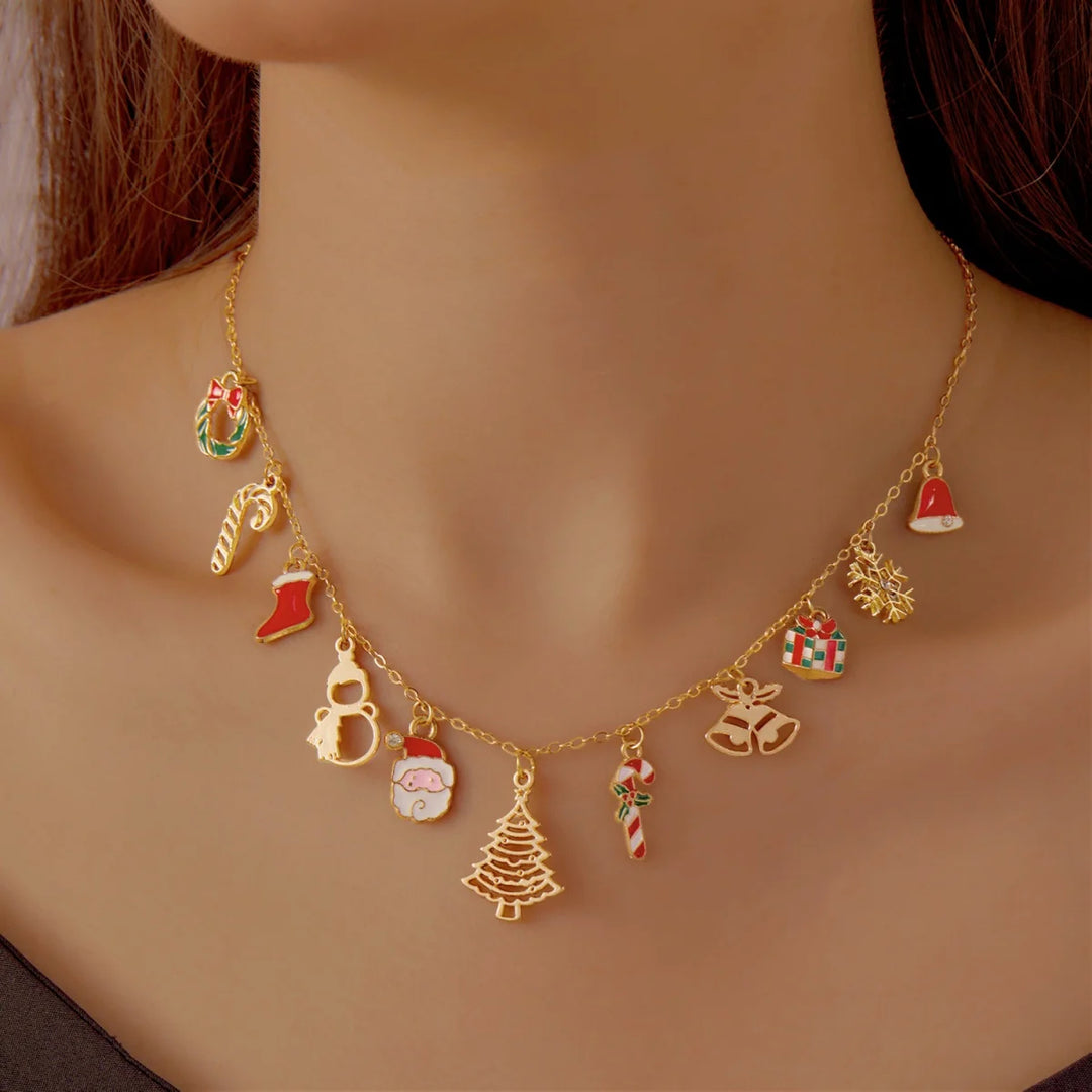 Merry Moments Charm Necklace