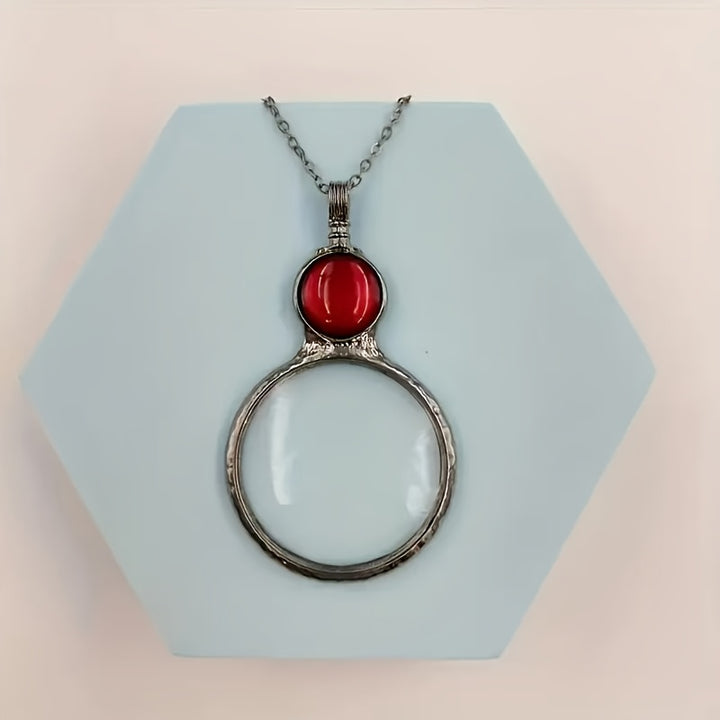 Monocle Gemstone Necklace