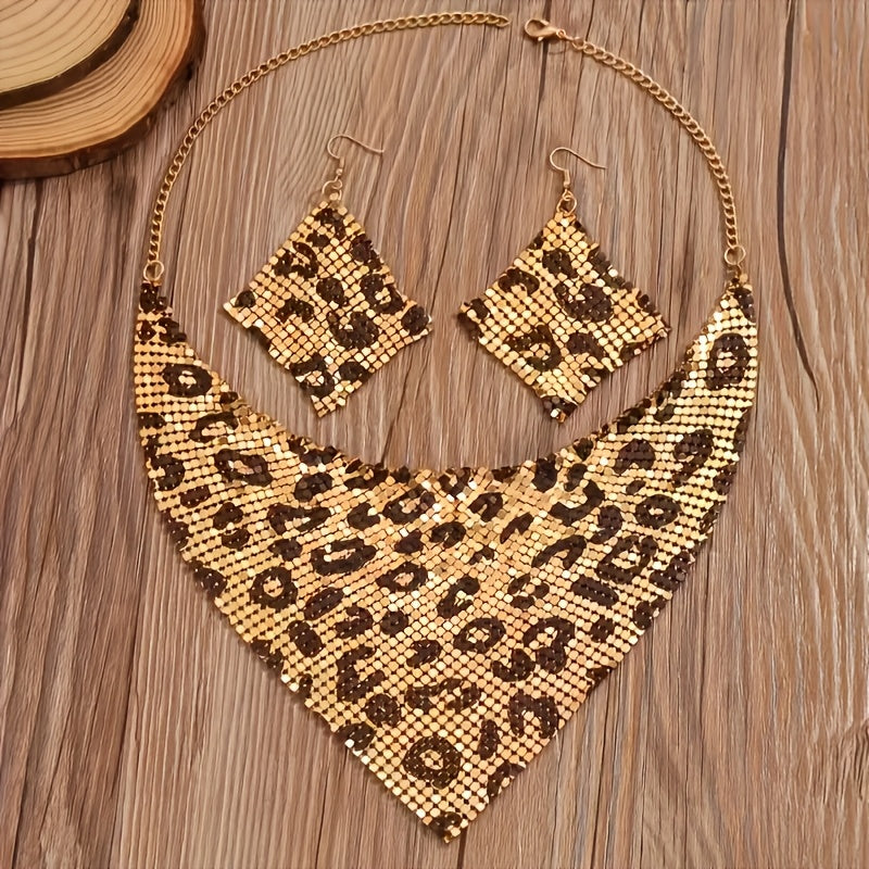Midnight Mirage Necklace & Earring Set
