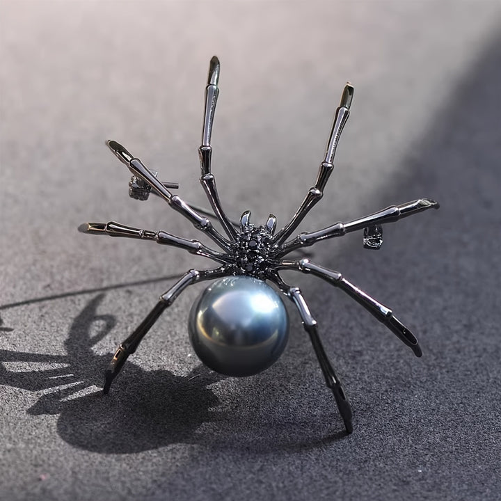Midnight Weaver Brooch
