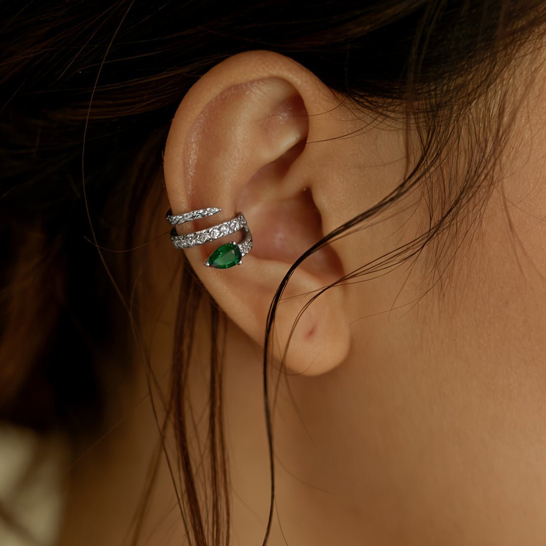 Serpent Charm Ear Cuff