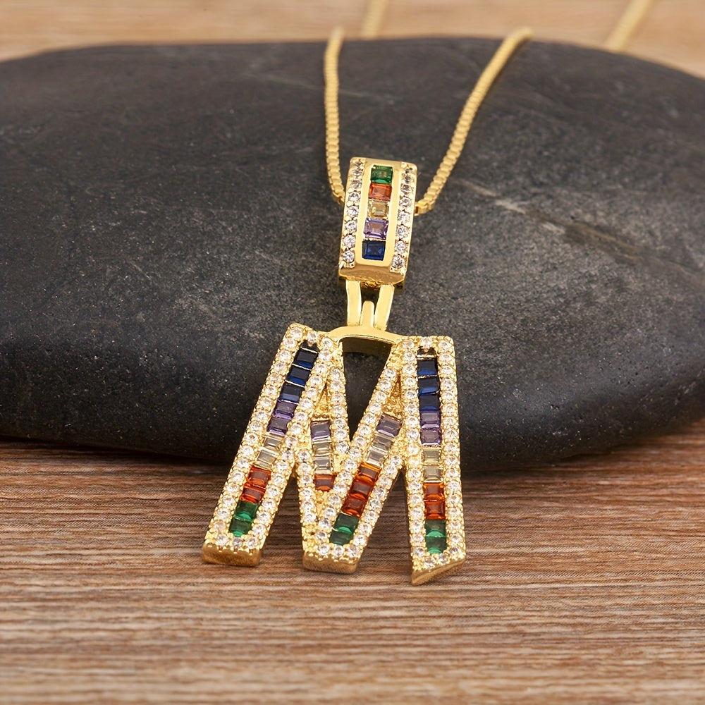Prism Initial Necklace