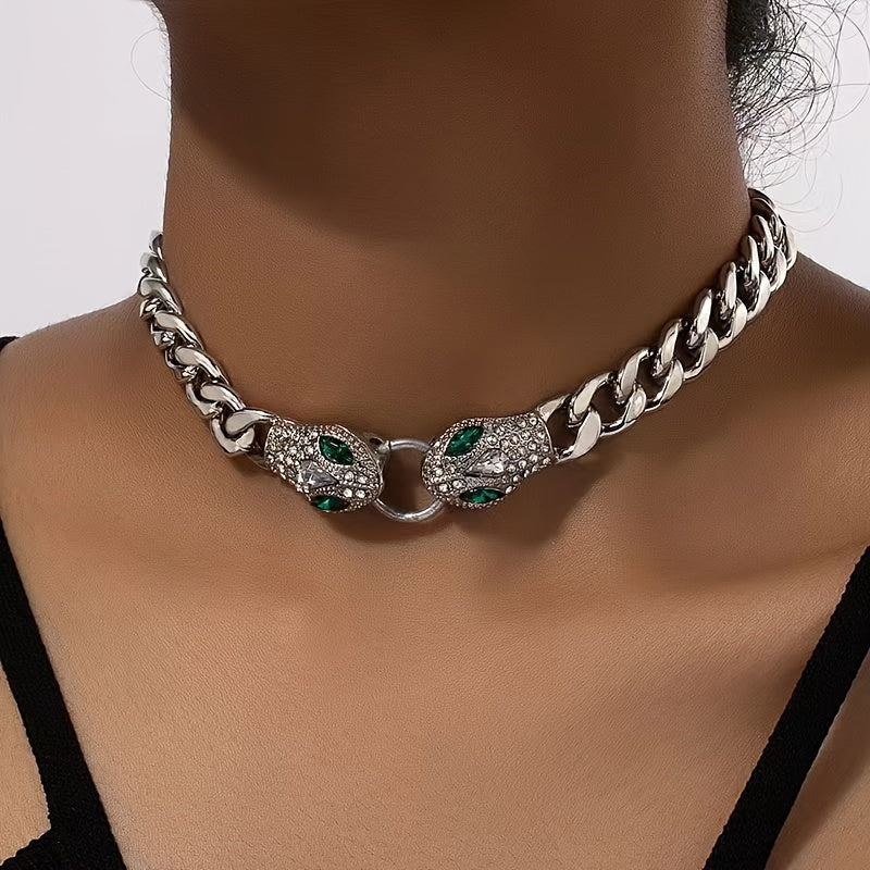 Emerald Viper Choker