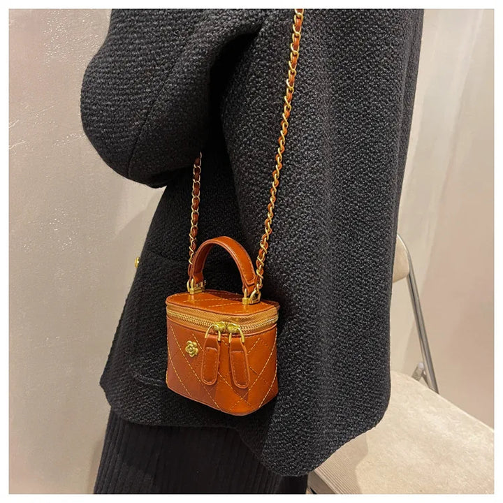 Bijou Quilted Trunk Bag