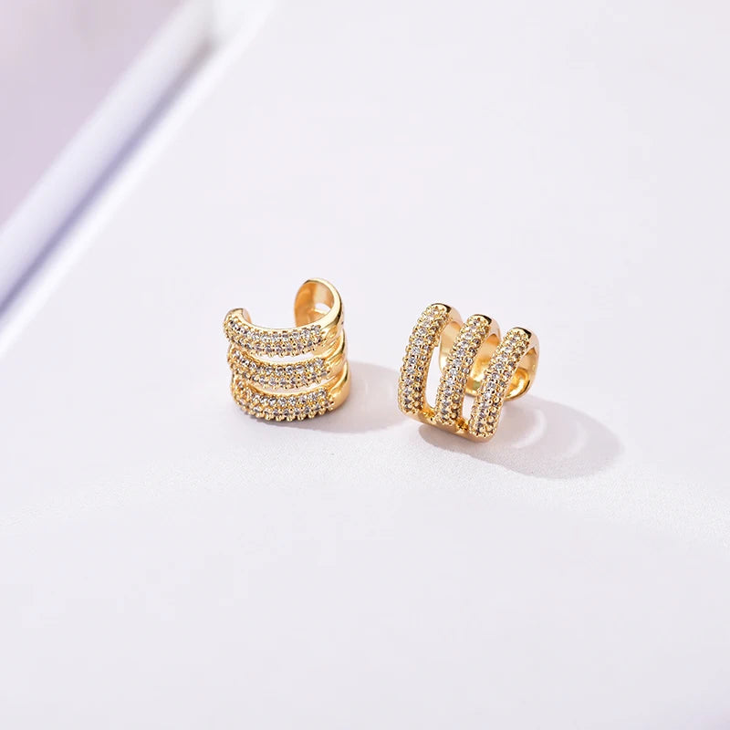 Triple Halo Ear Cuff