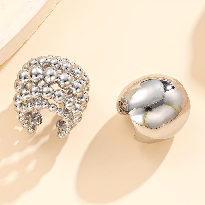 Texture Play Ear Cuff Set