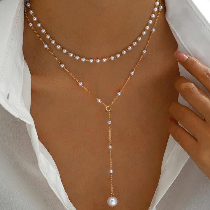 Cascade Pearl Necklace