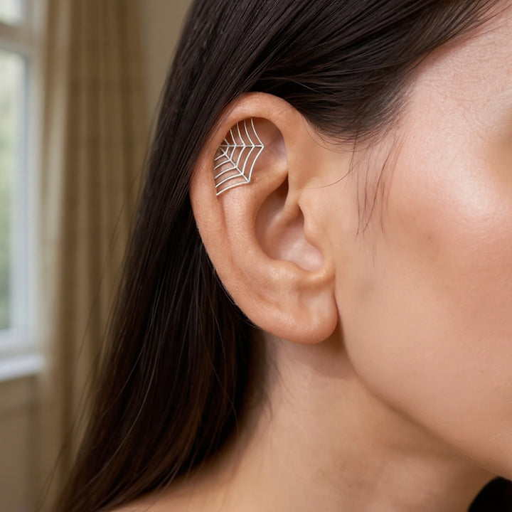 Afterdark Web Cartilage Stud Earring