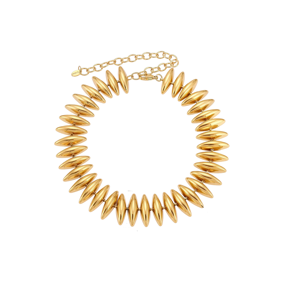 Empire Link Necklace & Bracelet Set