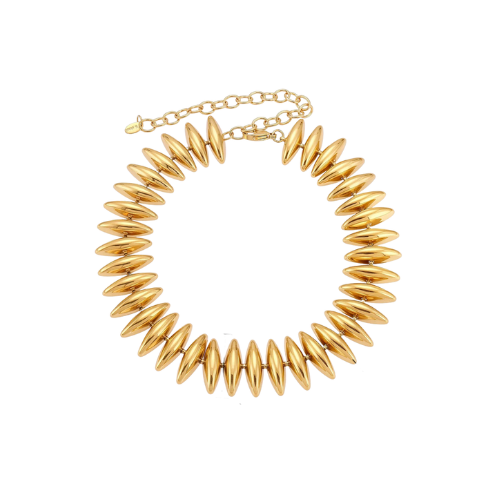 Empire Link Necklace & Bracelet Set
