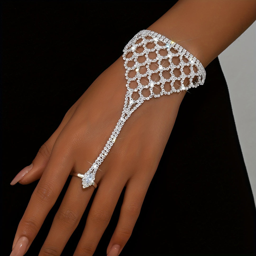 Starlit Lattice Hand Chain