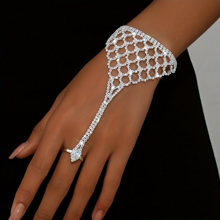 Starlit Lattice Hand Chain