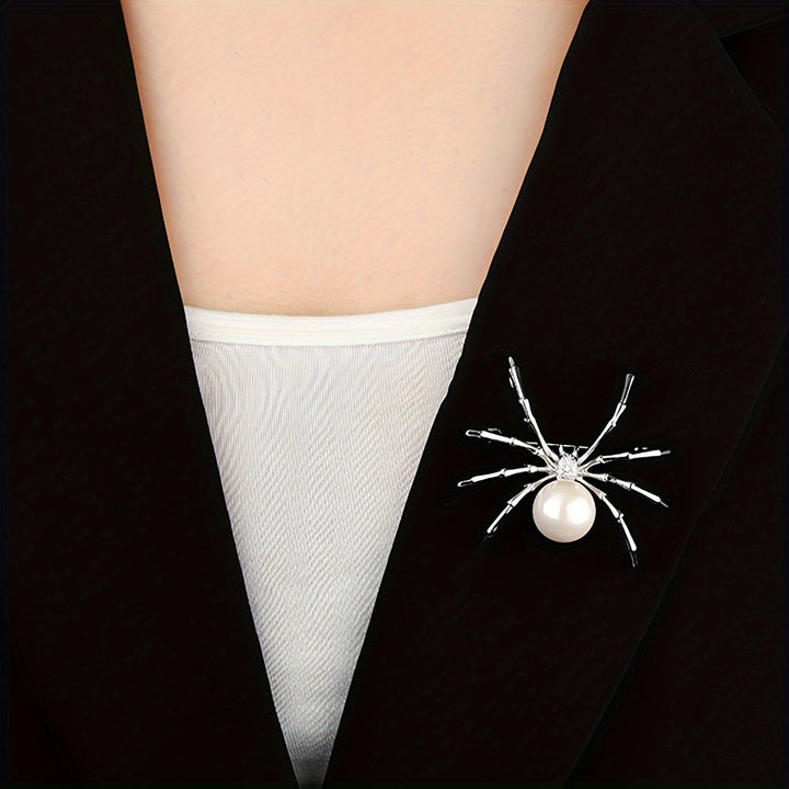 Midnight Weaver Brooch