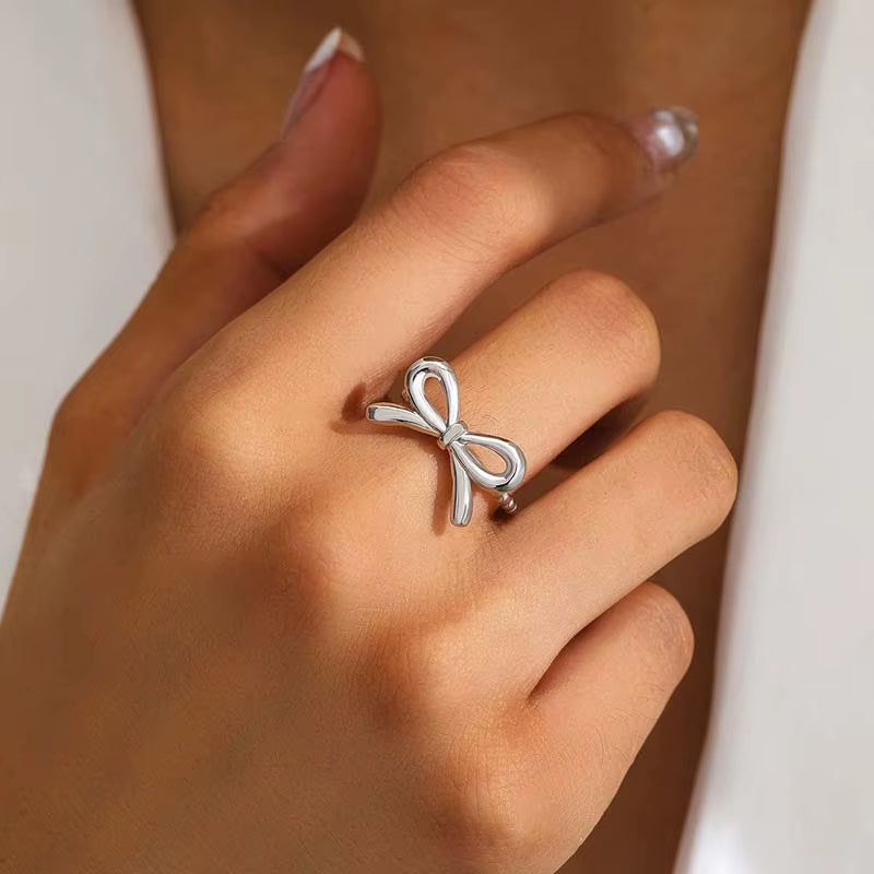 Tied & True Bow Ring