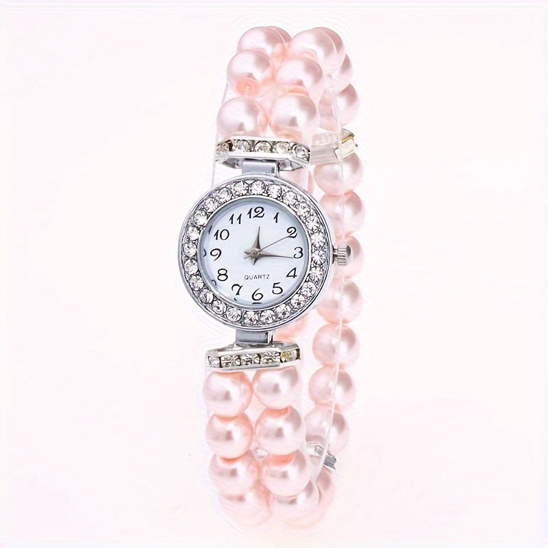 Pearl Poise Beaded Watch