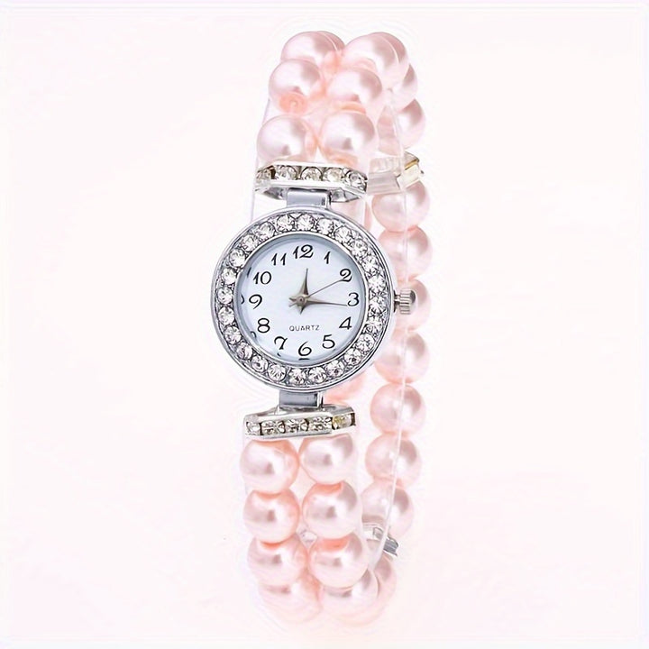 Pearl Poise Beaded Watch