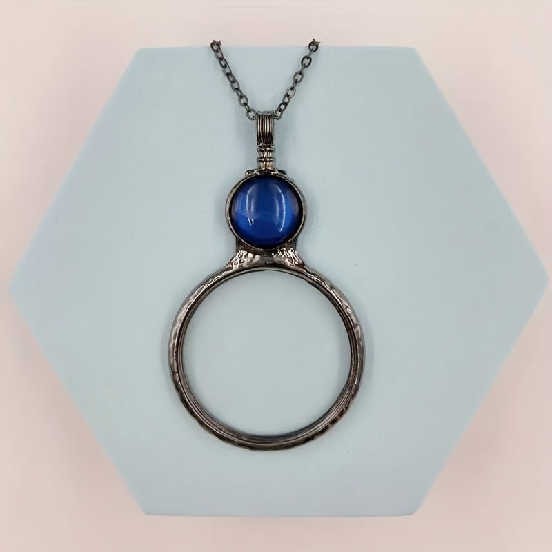Monocle Gemstone Necklace