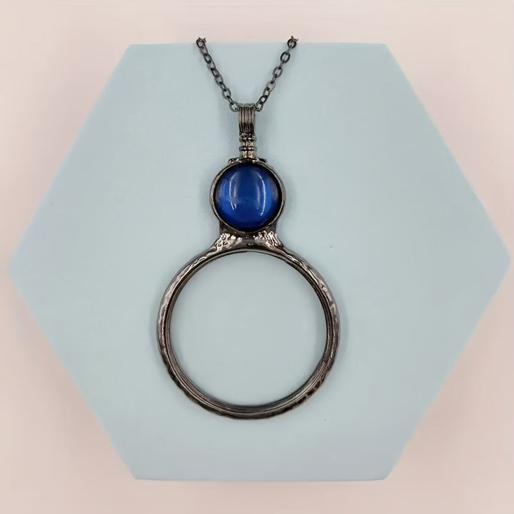 Monocle Gemstone Necklace