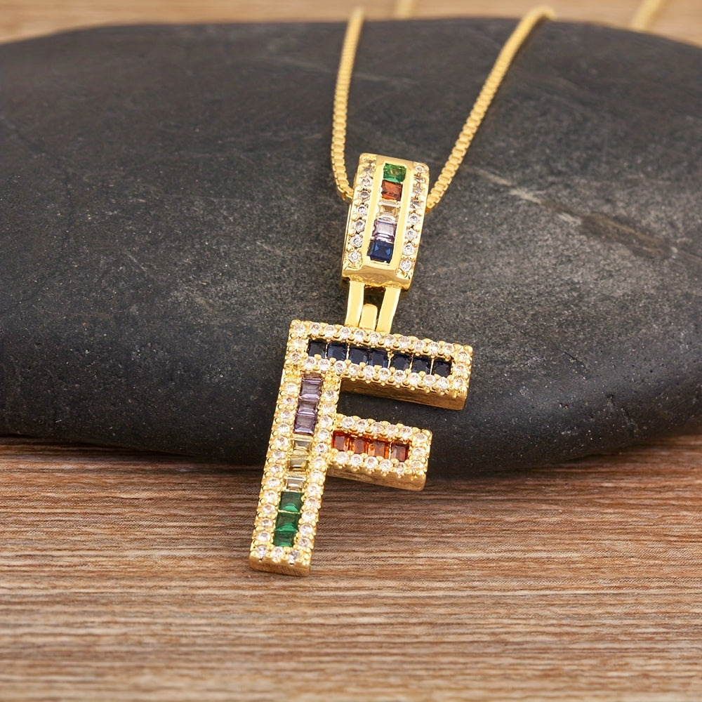 Prism Initial Necklace