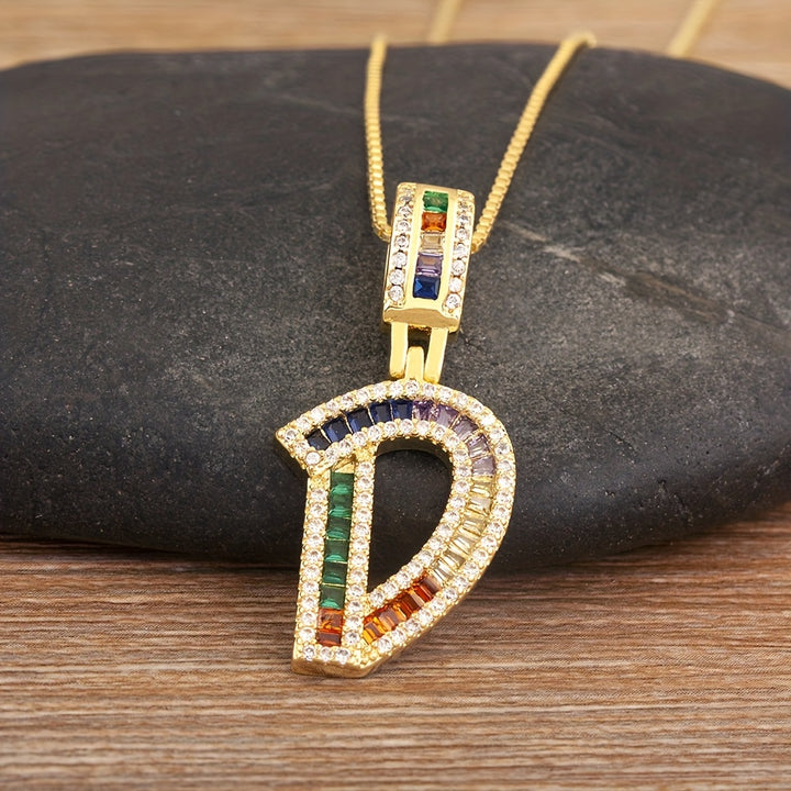 Prism Initial Necklace