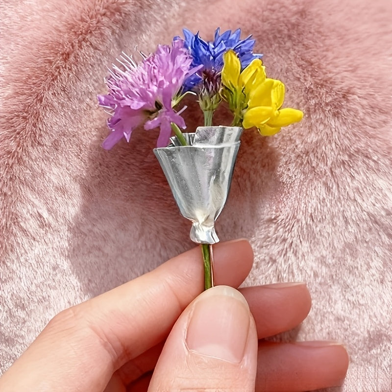 Fresh Picked Bouquet Brooch