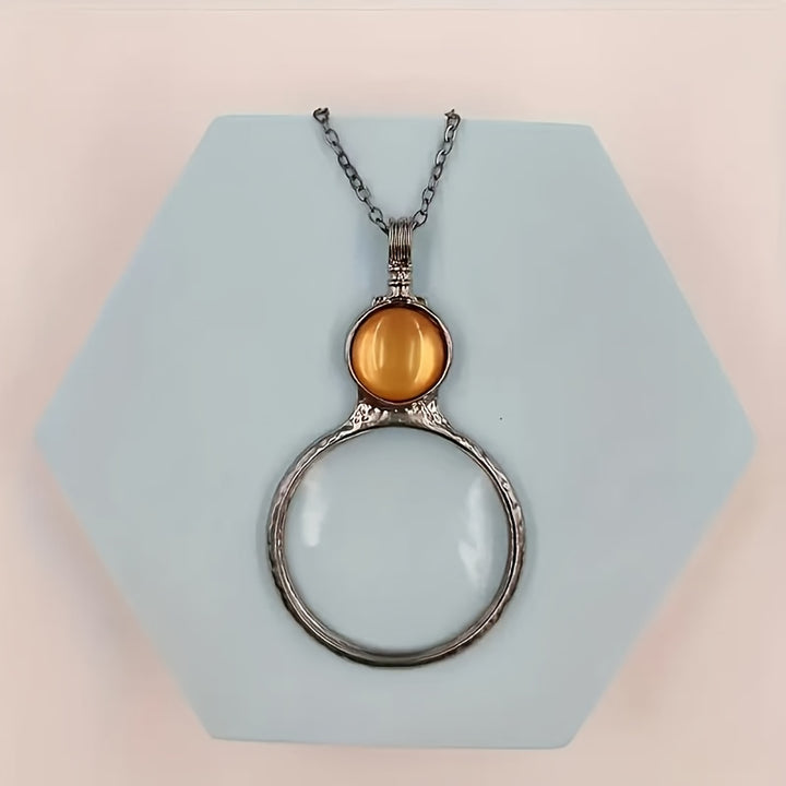 Monocle Gemstone Necklace