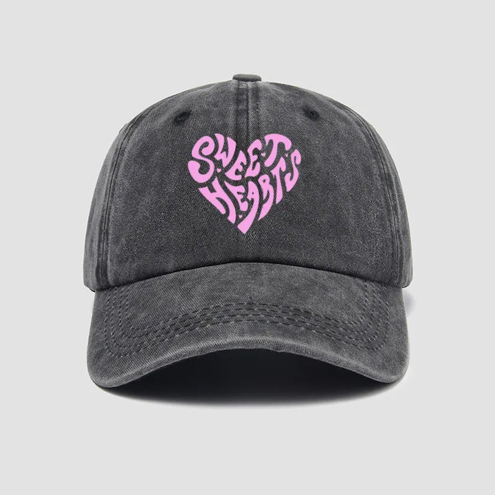 Sweet Hearts Washed Cap