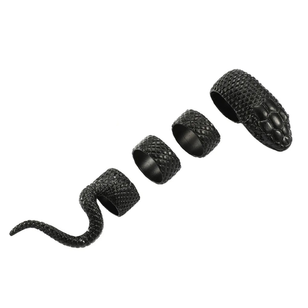 Scaled Stack Ring Set