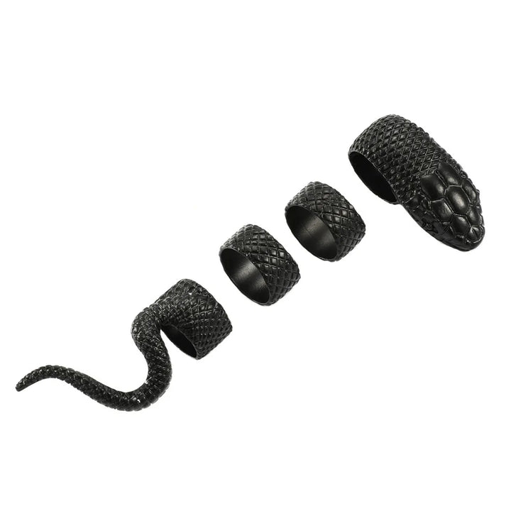 Scaled Stack Ring Set