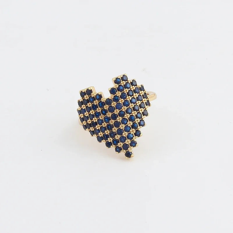 Pixel Heart Ring