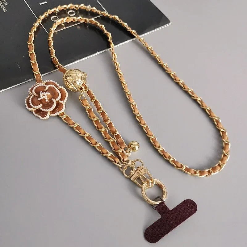Blooming Pearl Phone Strap