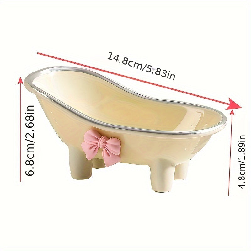 Coquette Tub Soap Tray