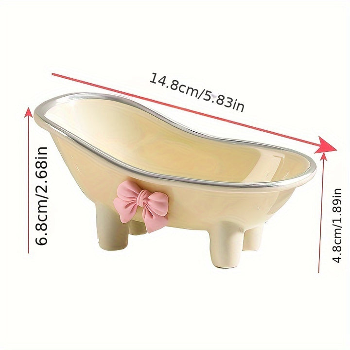 Coquette Tub Soap Tray