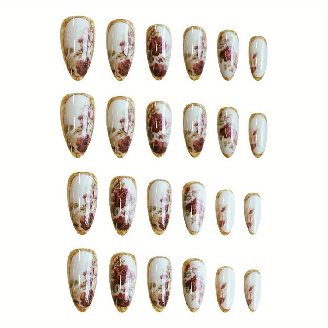 Jardin Floral Press On Nails