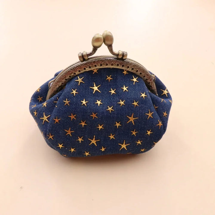 Starry Night Vintage Coin Purse