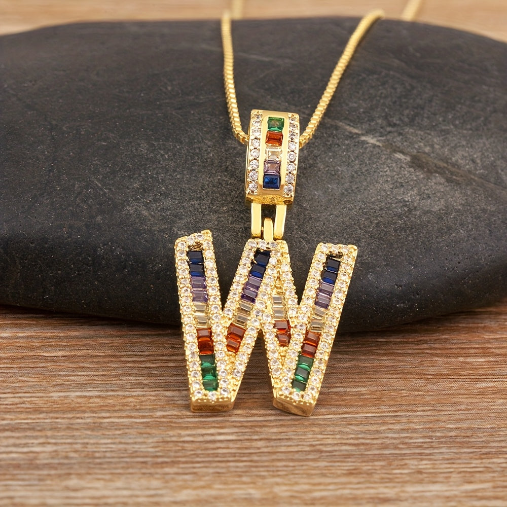 Prism Initial Necklace