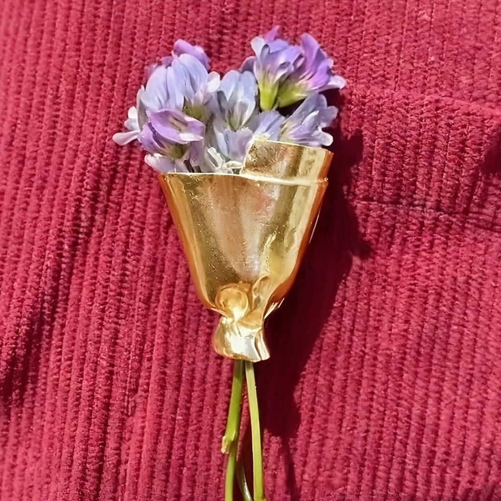 Fresh Picked Bouquet Brooch