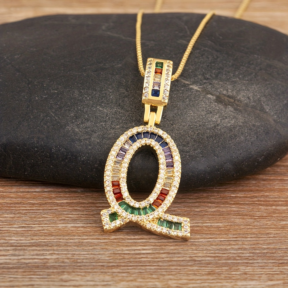 Prism Initial Necklace