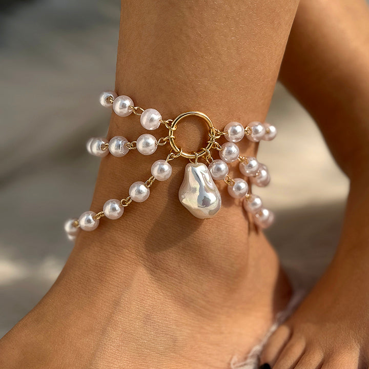 Capri Pearl Anklet