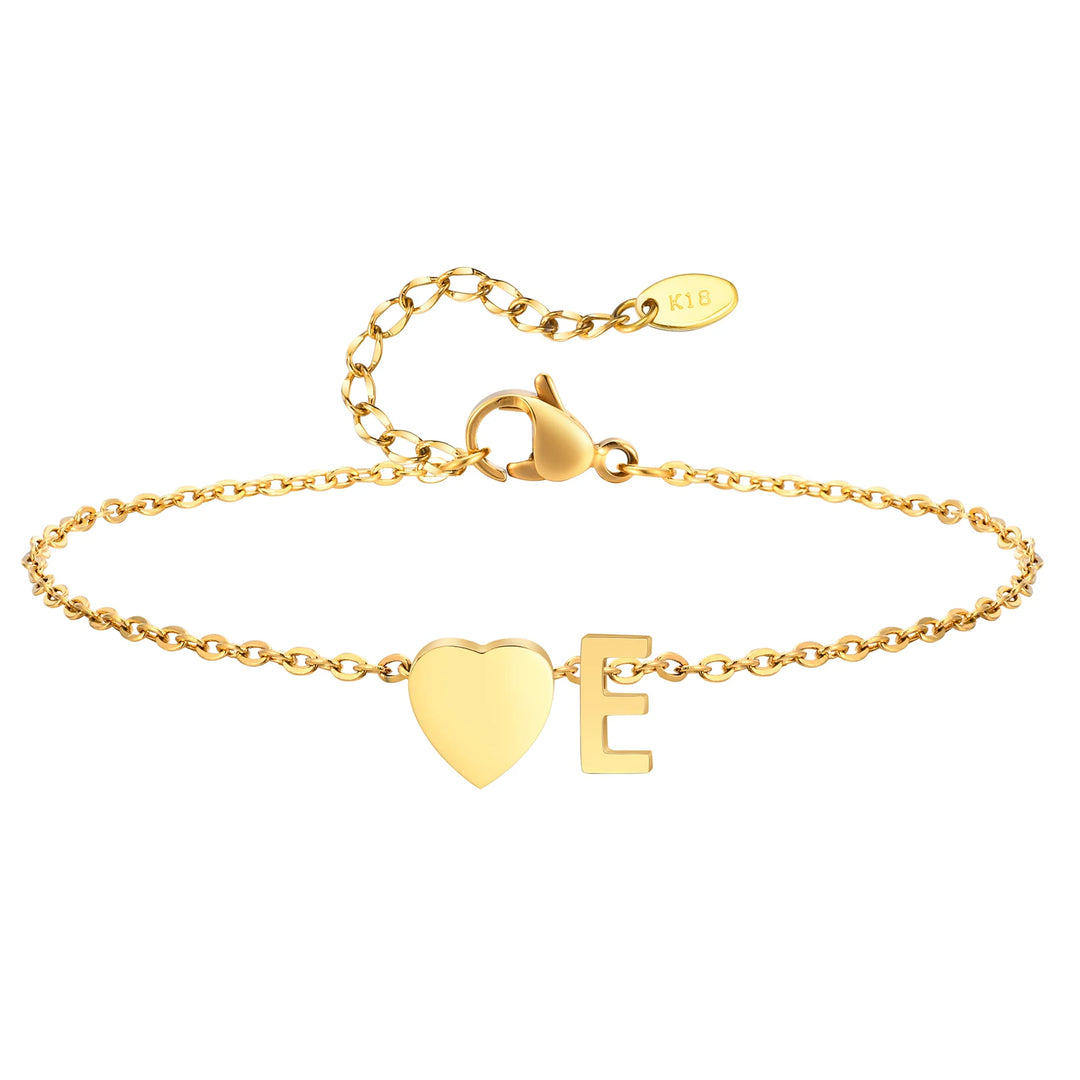 Amour Initial Anklet