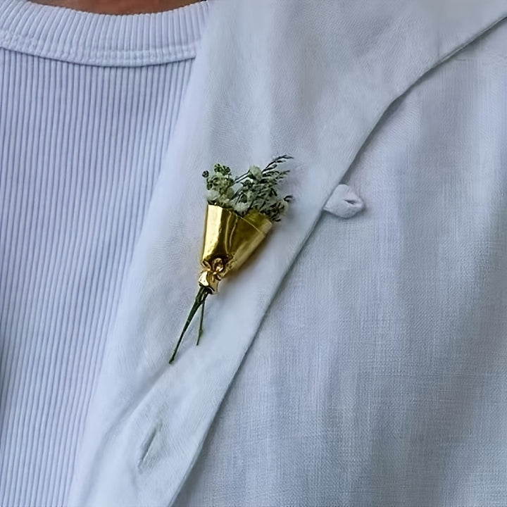 Fresh Picked Bouquet Brooch